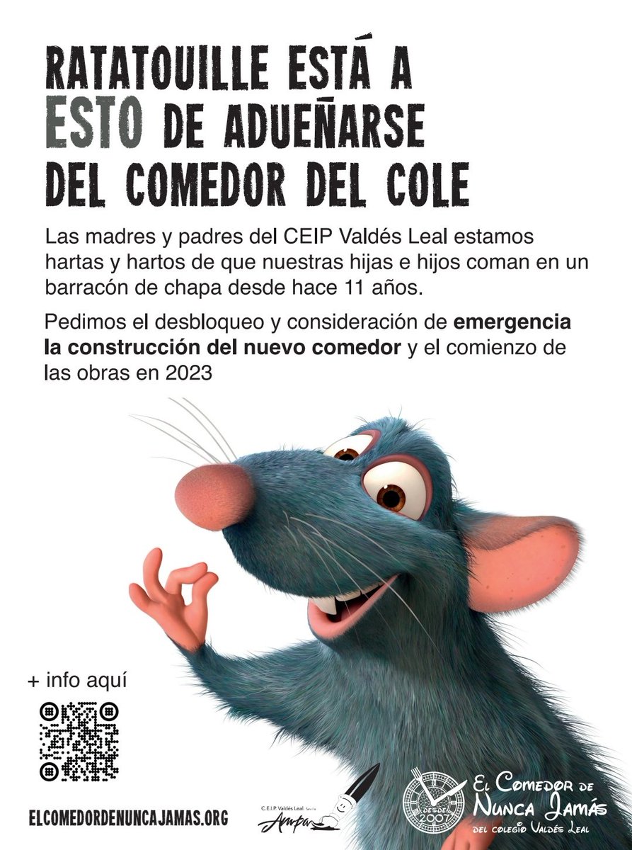 comedornjamas's tweet photo. El 21 de abril nos reunimos con el delegado @EducaAnd @MiguelngelAraz2  para conocer los planes de la administración para #ElComedorDeNuncaJamás. De nuevo, la repuesta fue "esperar" y no se asumió ningún compromiso.
¡Pedimos #PrimeraPiedraen2023!
@ampavaldesleal https://t.co/muhPjUOtGR