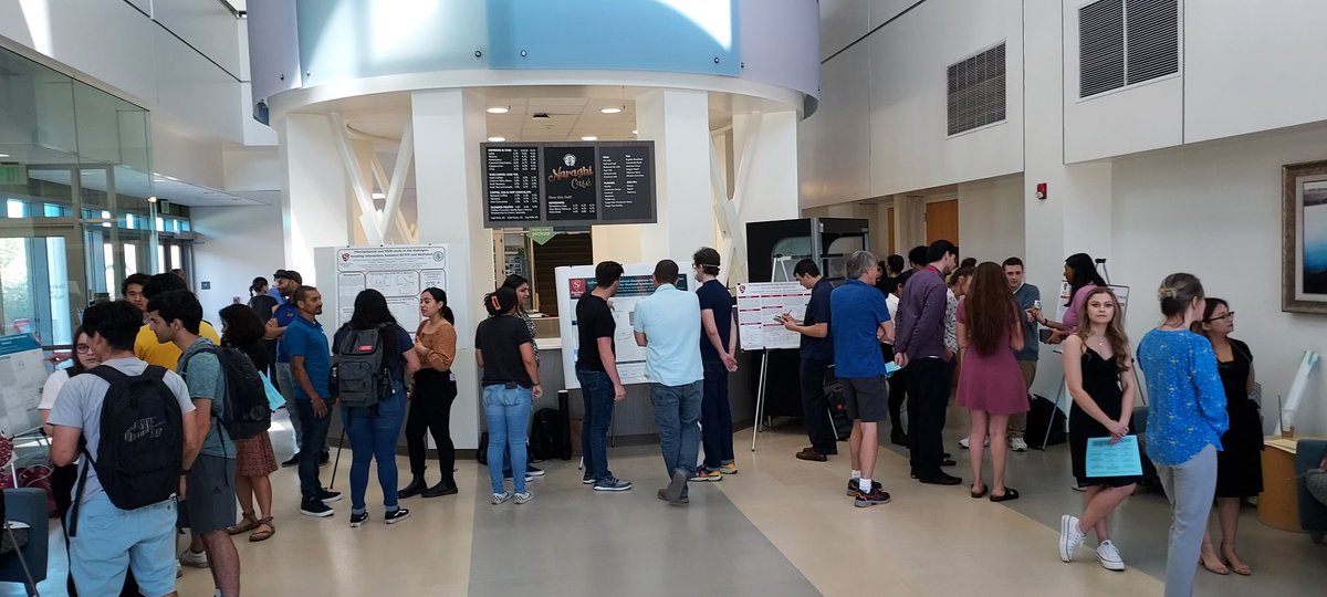 elvinalemanPR's tweet photo. College of Science Student Poster Celebration 2023 is back in person and is happening now at @stan_state @StanScience . #UndergraduateResearch #StanState https://t.co/ZxJTjpaDcu