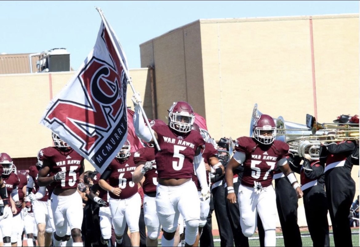 J_Rod1_'s tweet photo. After a great  conversation with @CoachBapMcM I am blessed to receive an offer from @McMURRYFOOTBALL‼️‼️

@CoachJohnson_10 
@CoachMCantu https://t.co/vrqa47KbU4