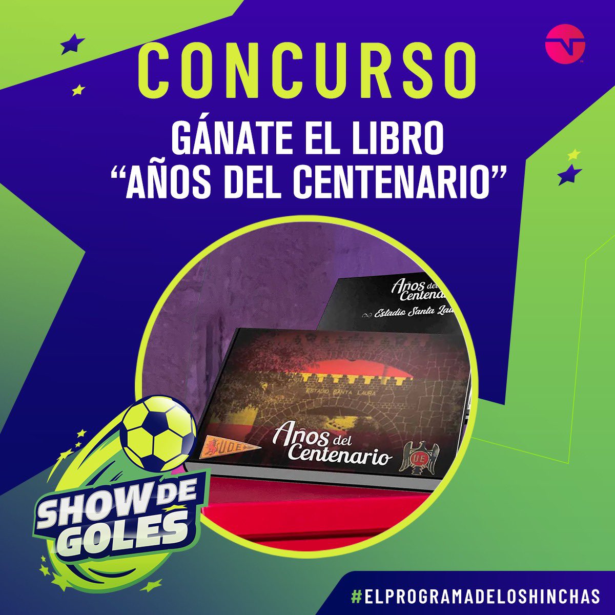 1. Sigue nuestra cuenta <a href="/showdegoles/">daniel fuenzalida</a> 
2. Cuéntanos por qué mereces ganarte el 📖 
3. Etiqueta a 3 amigos
4. No olvides usar el #ElProgramadelosHinchas
5. Comenta e interactúa con nosotros respondiendo las historias de instagram.

Y listo✅