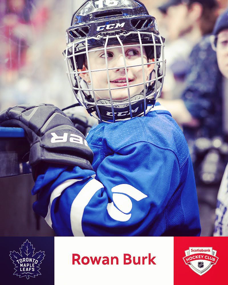 Whitney_Burk's tweet photo. An experience of a lifetime for Rowan! Thank you @scotiabank @MapleLeafs #ScotiabankSkaters https://t.co/aLfAzG4L5q