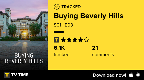 I've just watched episode S01 | E03 of Buying Beverly Hills! #buyingbeverlyhills  tvtime.com/r/2OKTf #tvtime