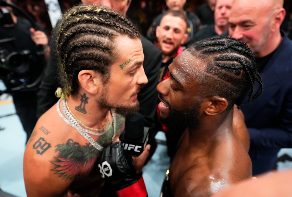 ufc's tweet image. THEY MEET AUGUST 19TH!!

@FunkMasterMMA vs @SugaSeanMMA to headline #UFC292 in Boston!