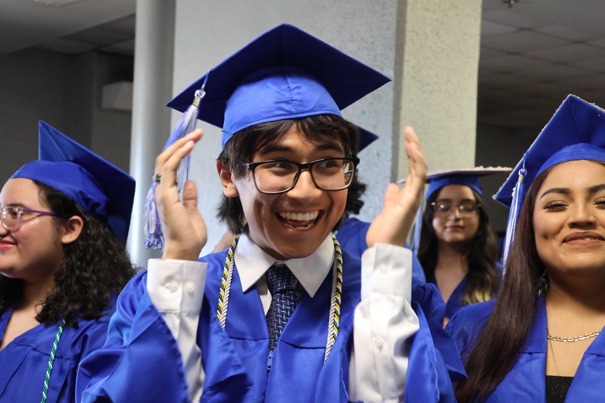 OKCPS's tweet photo. #OKCPSGraduation: This is Southeast. The Spartans are getting ready backstage at the Jim Norrick. In just a few hours, these graduates will have their diplomas. https://t.co/07fpctxegp