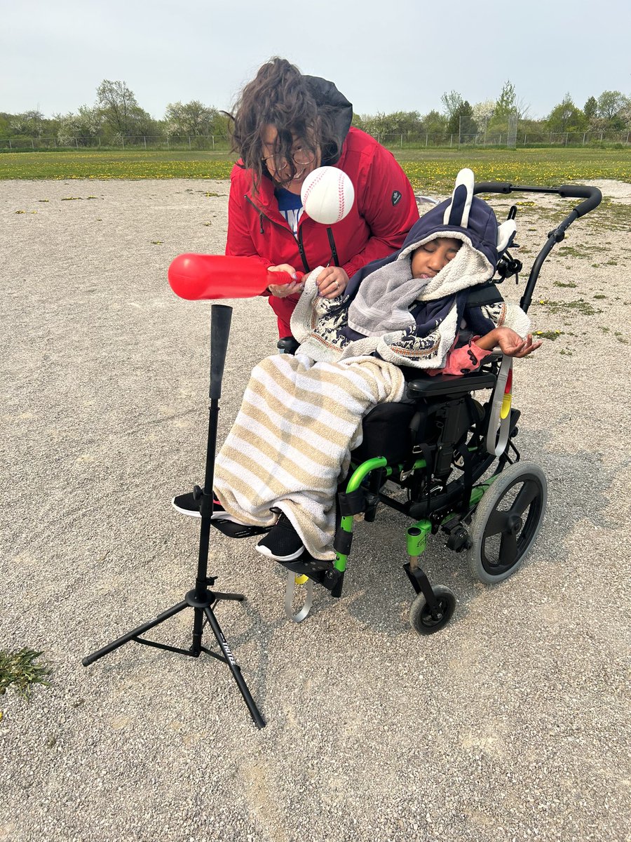 CCPS Developmental Skills Challenger Baseball tweet media