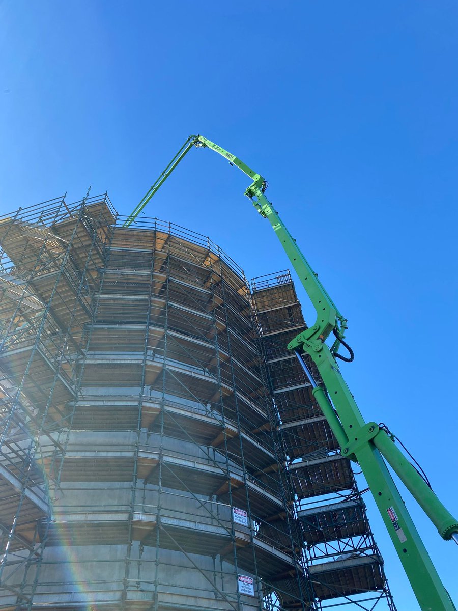 The #WestWyalong Water Reliability Project hit a milestone last week with the final standpipe reservoir 'lift' being completed.  The reservoir now stands at 26m tall!

The project is progressing well &amp; scheduled to be completed by September 2023.

#blandshirecouncil