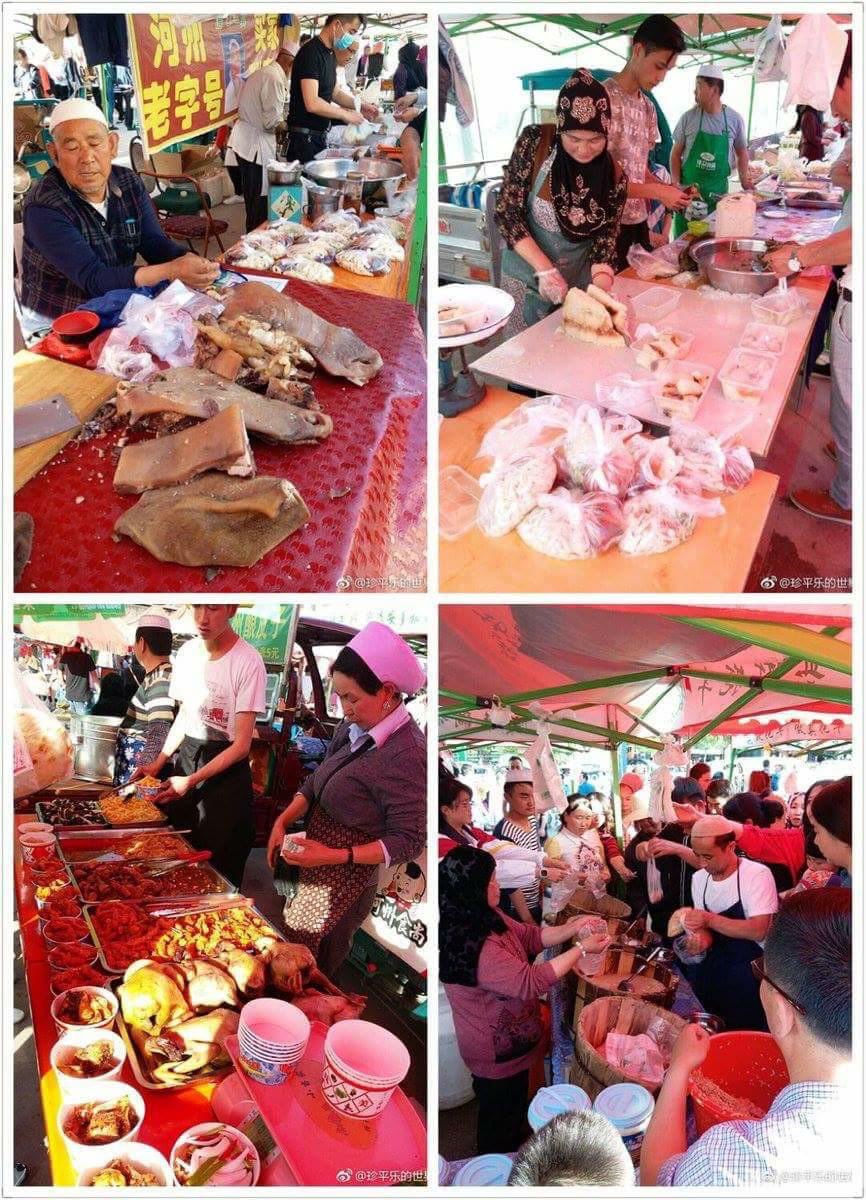 Muslims in China independently doing their businesses 
US and west should stop false propaganda against China and look own countries.