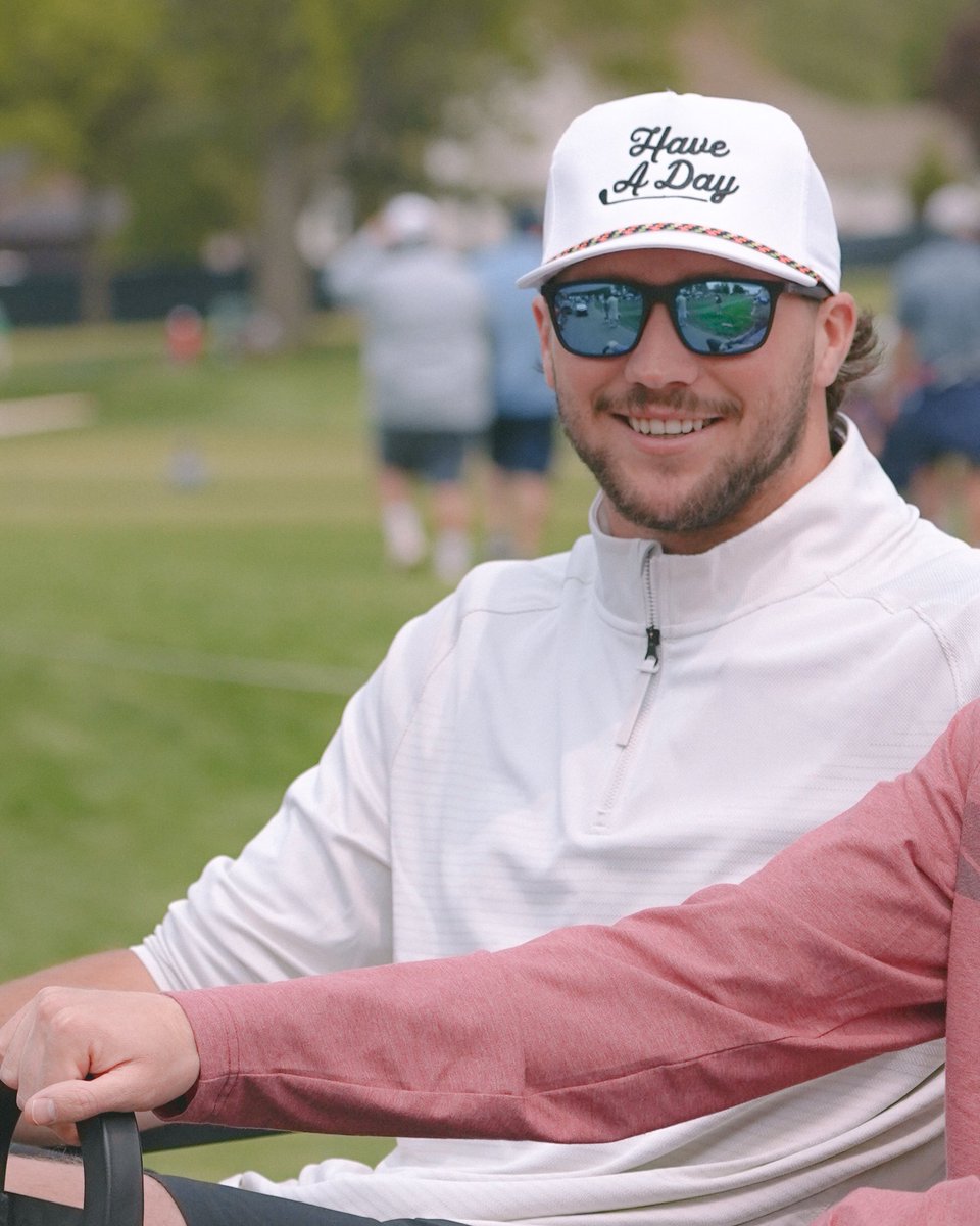 Have a day (at the PGA Championship), <a href="/JoshAllenQB/">Josh Allen</a>.

#PGAChamp | #BillsMafia