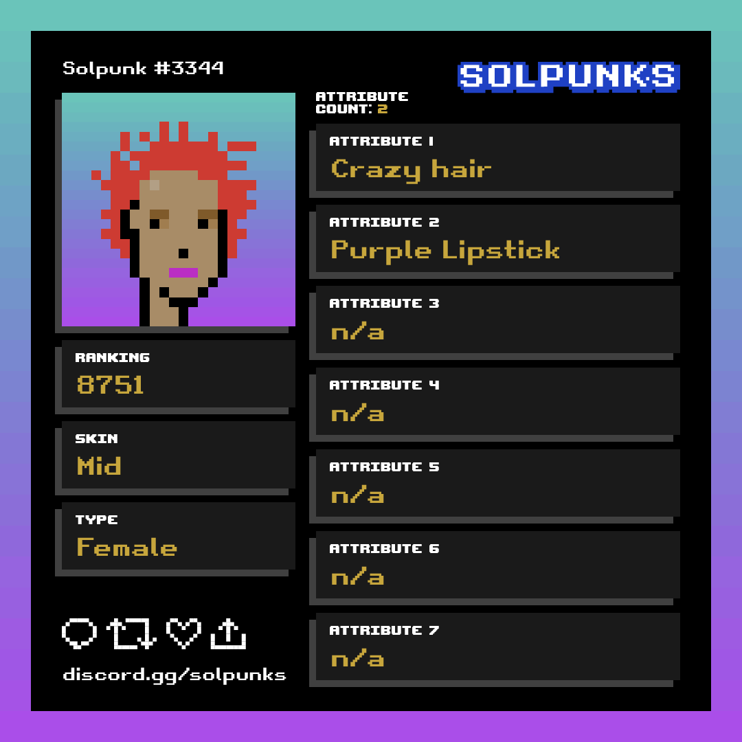 PunksDAOSales's tweet image. SolPunk 3344 has been sold! 

Price: 3.49 SOL ($63 USD) 

→solanart.io/collections/so…

@PunksOnSolana
@SolPunksDAO
#SolPunks #SOL #NFT

solscan.io/tx/58x3EerWq1m…