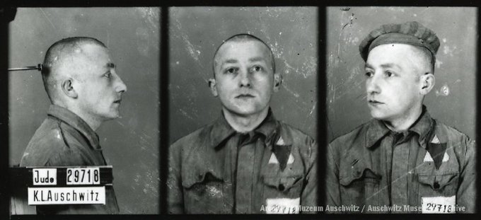 17 May 1908 | A Polish Jew, Abraham Mandelbaum, was born in Nowy Sącz. A merchant.

In #Auschwitz from 16 April 1942.
No. 29718
Date of death: 5 June 1942.
