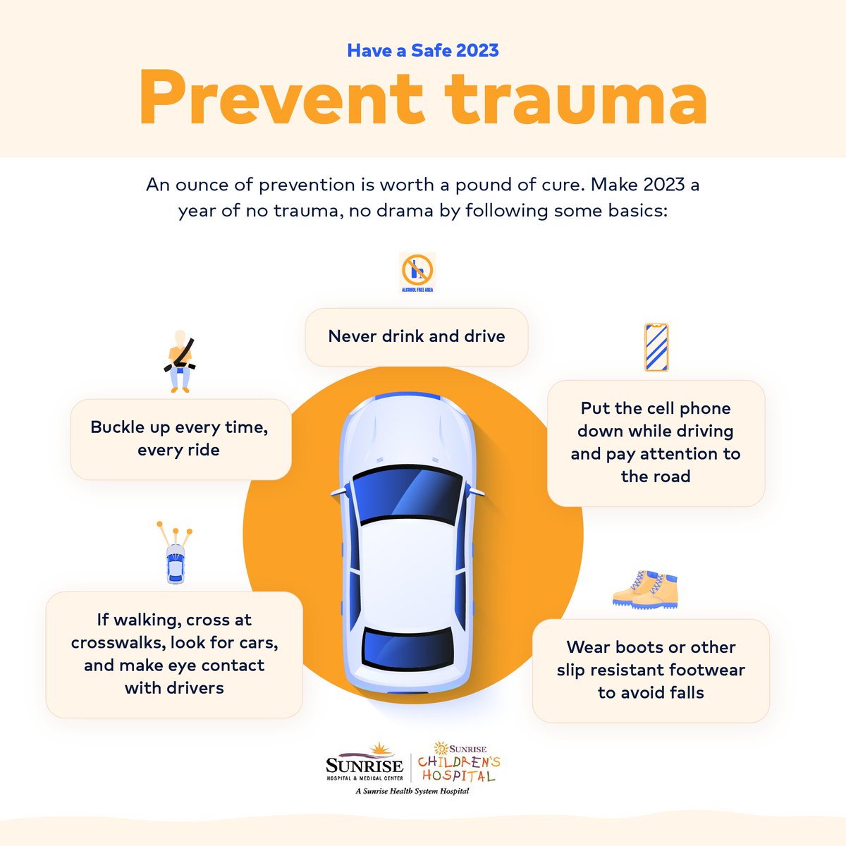 May is National #TraumaAwarenessMonth. While people often associate trauma with violence, sometimes accidents happen. And those accidents can lead to traumatic injuries. Prevention is key to avoiding traumatic injuries. 💪
#InjuryPrevention #TraumaCenter