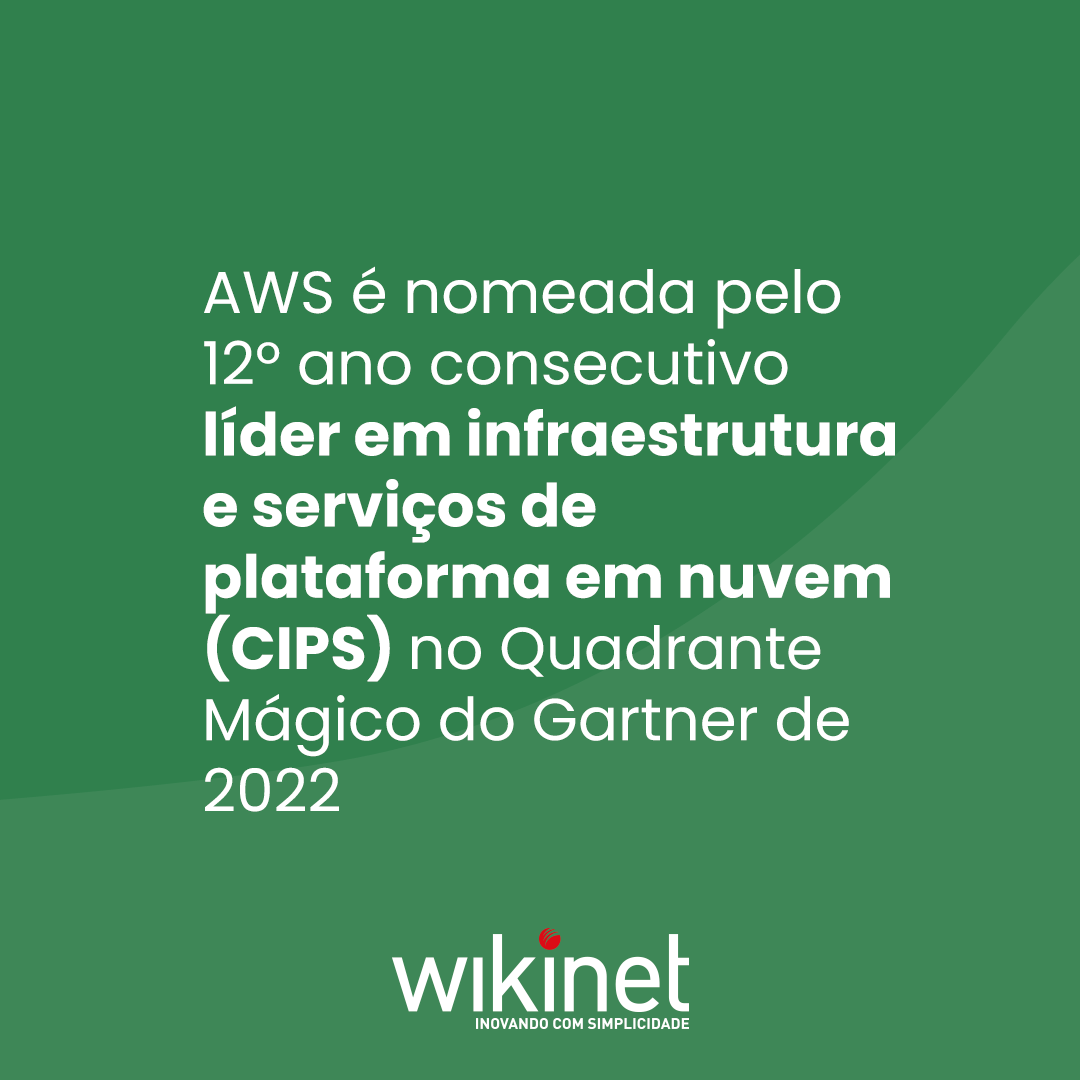 Wikinetti's tweet photo. Ser parceiro da AWS, nos dá mais confiança em seguir oferecendo nossas soluções e serviços para a sua empresa. Post completo em: https://t.co/bYrueUkSY9

-

#wikinet #cloudcomputing #aws #awspartners #gestaodecloud #cloud #tecnologia #ti #computacao #armazenamentoemnuvem #nuvem https://t.co/Y0FWFJpW03
