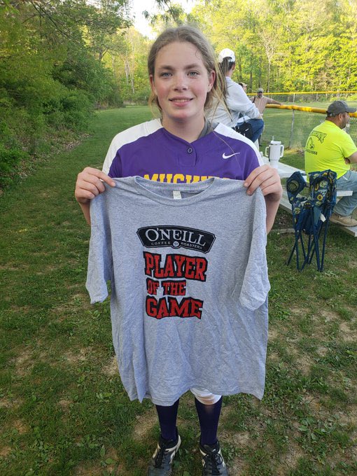 Bob Greenburg (@bobgreenburg) on Twitter photo Huge day for Jamestown softball a huge day for pitcher Miranda Biles who finishes with 7 IP 9 Ks 1 ER 0 BBs and the <a href="/ONeill_Coffee/">O'NeillCoffeeCompany</a> POG T! @jhs_muskie Huge day for Jamestown softball a huge day for pitcher Miranda Biles who finishes with 7 IP 9 Ks 1 ER 0 BBs and the <a href="/ONeill_Coffee/">O'NeillCoffeeCompany</a> POG T! @jhs_muskie
