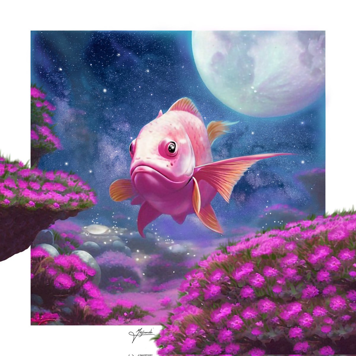 🐟SoLd...
🌌 2 Editions are still left 🌌
Price : 2.2tz

✨Thank u dear <a href="/zaint_artworks/">ZAINT</a> For your purchase✨

#NFT #objktnft #cleannfts #tezosnft #tezoscommunity #NFTartwork #NFTcommunity #NFTPLUS #TNTNFT