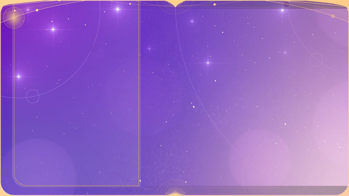 FreyaAmari's tweet photo. Amethyst Edition
✧ - Free to use: Golden Space Background / Overlays ✧ - Thank you, Enjoy!  
✧ #VtuberAssets #VtuberEN #FreyAssets #AmariAssets #freeVTuberAssets #Vtuber素材 #フリー素材 https://t.co/Znhou3csZc