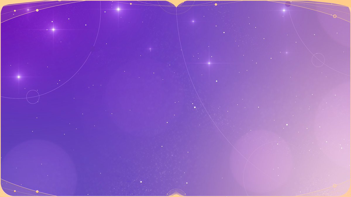 FreyaAmari's tweet photo. Amethyst Edition
✧ - Free to use: Golden Space Background / Overlays ✧ - Thank you, Enjoy!  
✧ #VtuberAssets #VtuberEN #FreyAssets #AmariAssets #freeVTuberAssets #Vtuber素材 #フリー素材 https://t.co/Znhou3csZc