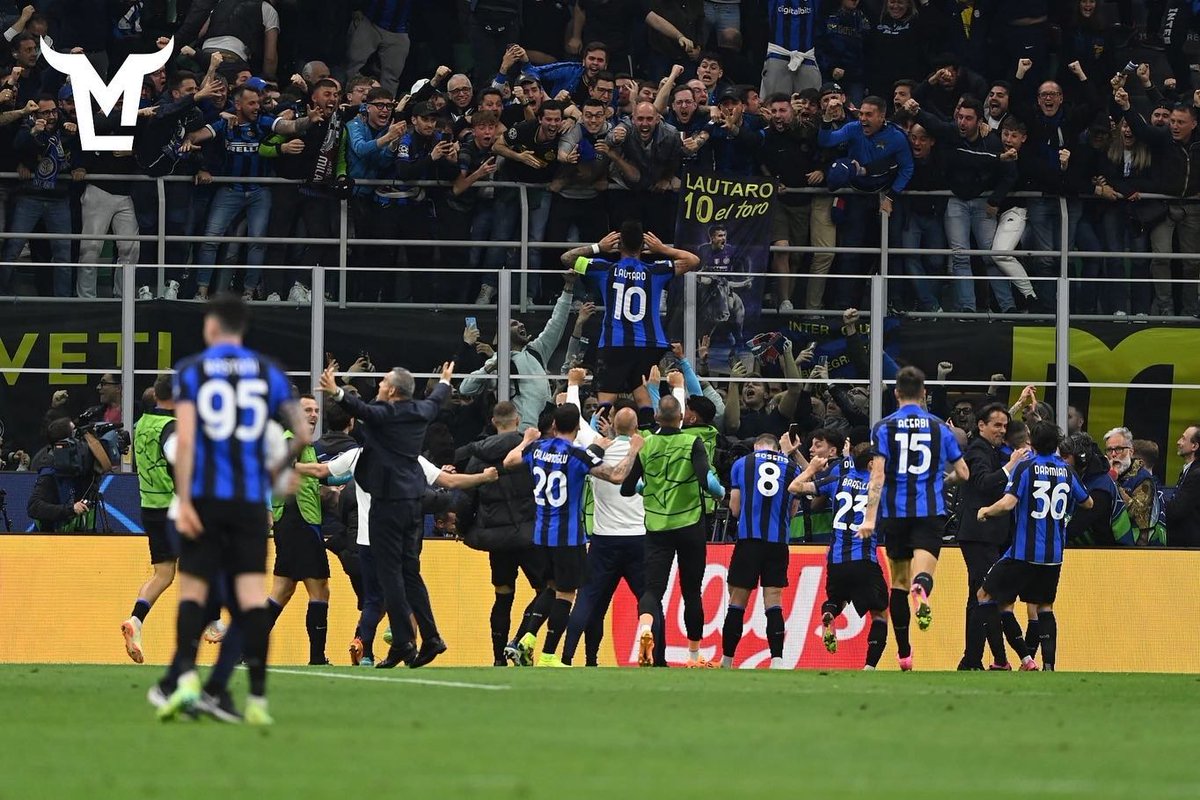 Lmartinez10k's tweet photo. Siamo in finale di #championsleague . Grazie mille a tutti. 🙅‍♂️💪 #ForzaInter ⚫️🔵 https://t.co/9wVKKl7uXf