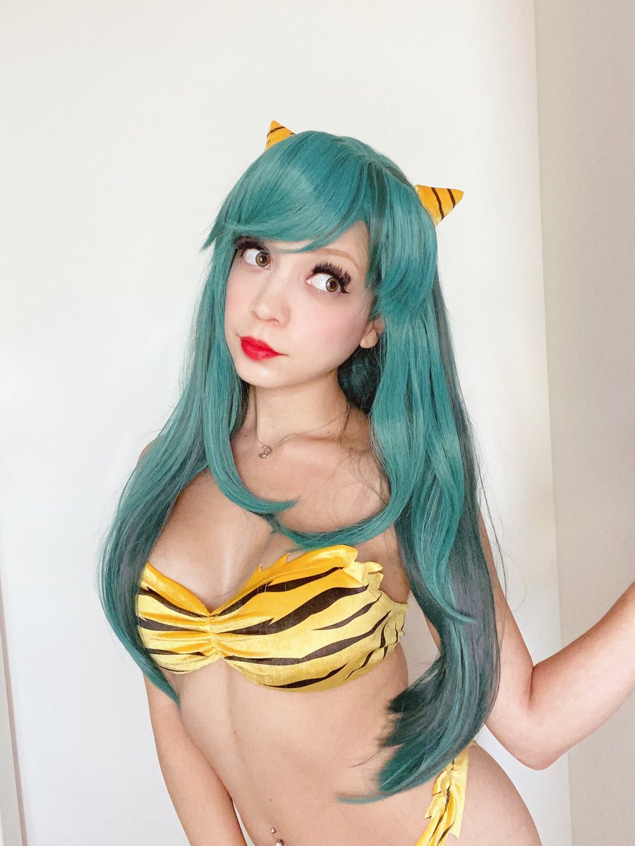 Lum 💚💙 #uruseiyatsura #cosplayergirl #cosplay #cosplayer