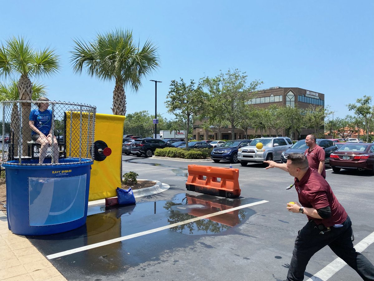 Gulf Coast Medical Center celebrated Nurses and Hospital Week with a Culture of Excellence fair full snacks, laughs, a dunk tank, and photo booth 🎉🥳

#LeeHealth #Excellence #NursesWeek #HospitalWeek