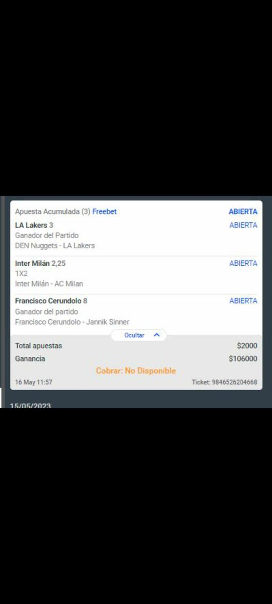seterminolamen2's tweet photo. #bets #LALakers #InterMilanACMIlan #Cerundolo #LeBronJames https://t.co/Ki0epFyRty