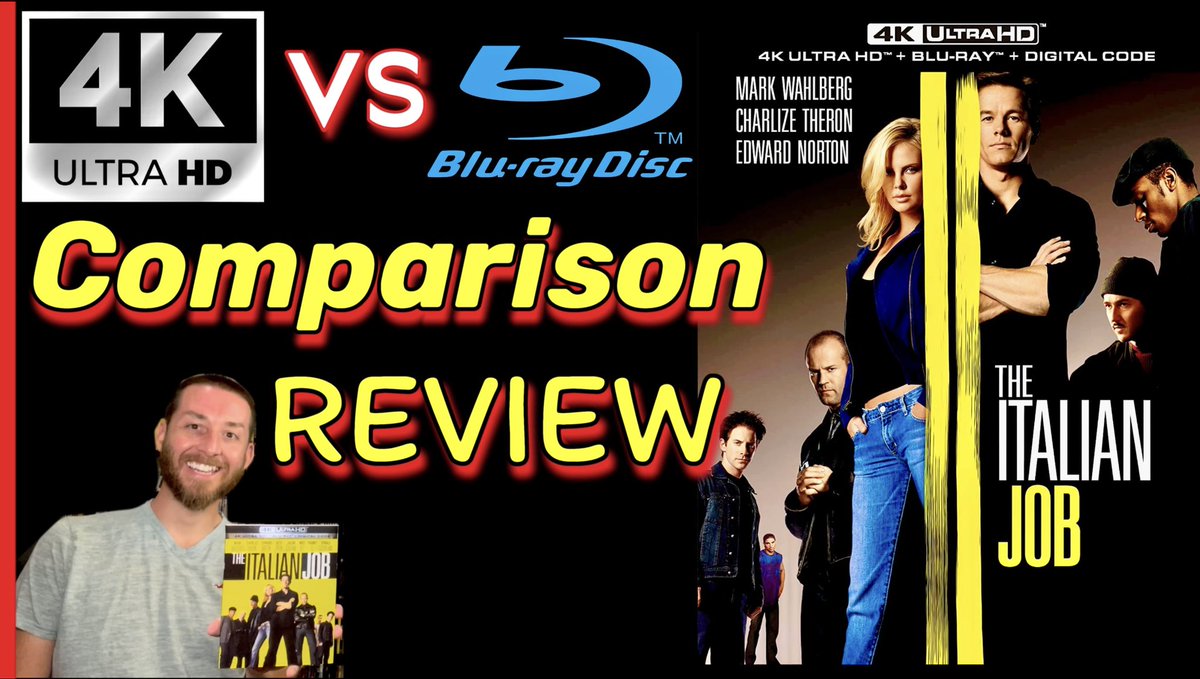 Uncover the facts & truth about 🚗The Italian Job 4K UltraHD by watching my exclusive 4K UHD📀 vs Blu Ray📀 image comparisons analysis & review video:⤵️
➡️ youtu.be/VlLfJQRC8jY

#4KUltraHD #4kmovies #4kuhd @ParamountMovies @ParamountPics #MovieReview #bluray #4kultrahd #Review