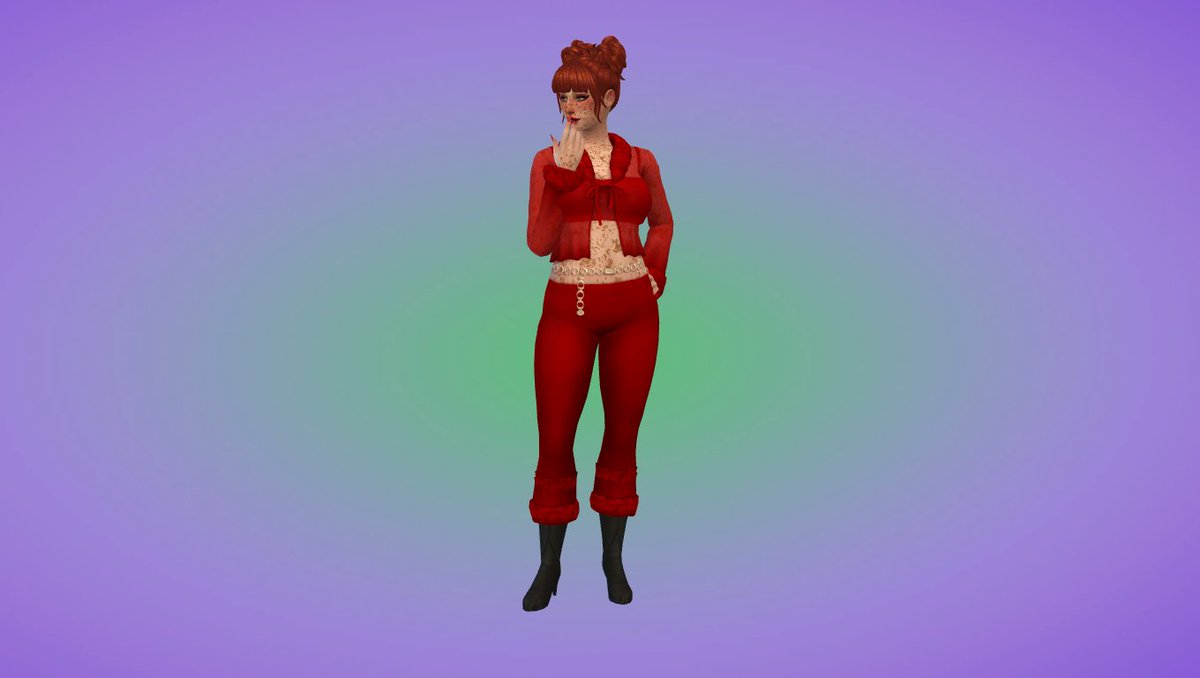 Voitoib's tweet photo. Showing off one of my favorite sims in her favorite outfits!  Her name is Monica Denson!

#sims4 https://t.co/ZEL17huJm1
