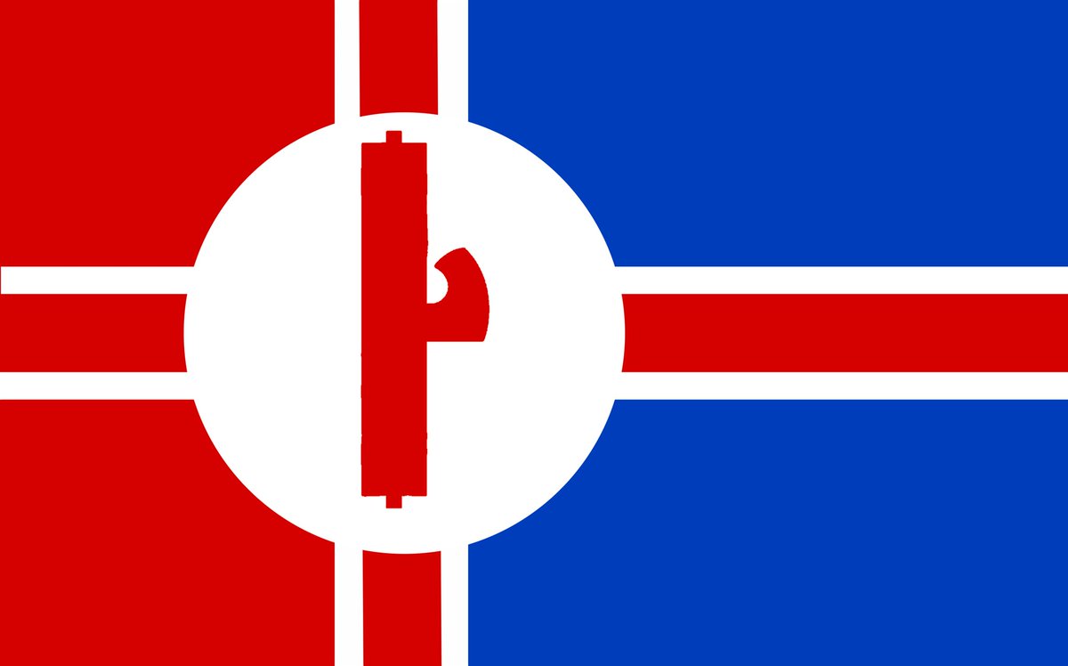 Melinikstan's tweet photo. Denskland gave us independence 

Were going to make a new flag https://t.co/tWpfD17Xs0