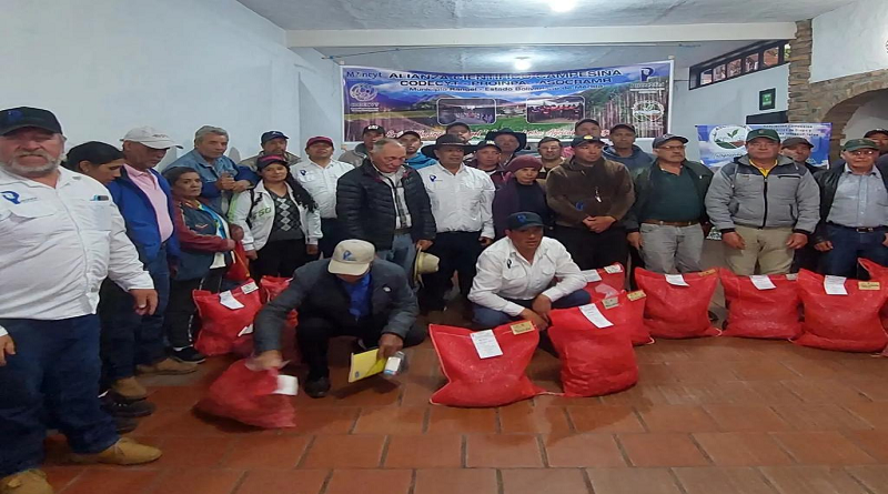 VTVcanal8's tweet photo. Entregan semillas de papa a productores del Páramo en Mérida 

#17May 

https://t.co/2bD3tBXXr5 https://t.co/qxYxAiBJpN