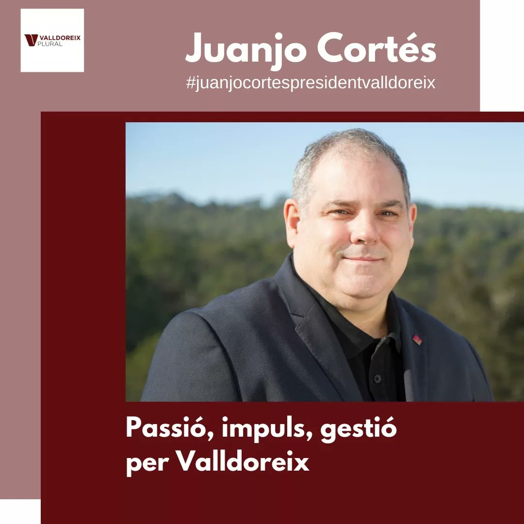 valldoreix plural (@valldoplural) on Twitter photo encapçalada per en Juanjo Cortés <a href="/jjcortesgarcia/">Juanjo Cortés García</a>, especialista en  EMDs, qui millor ho pot gestionar. encapçalada per en Juanjo Cortés <a href="/jjcortesgarcia/">Juanjo Cortés García</a>, especialista en  EMDs, qui millor ho pot gestionar.