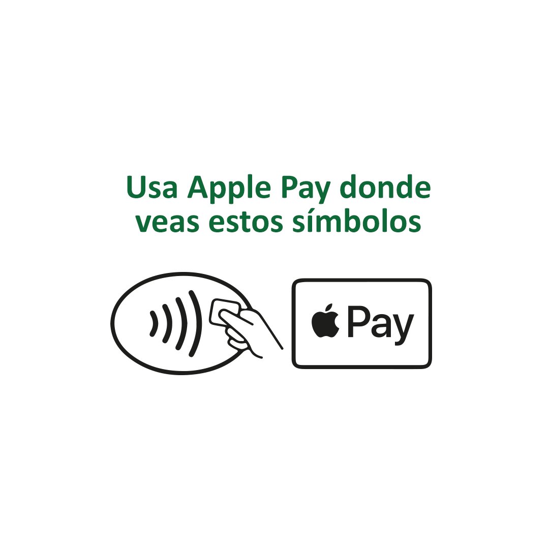 📲 Descubre Apple Pay: La forma más rápida y segura de realizar tus compras, simplemente con un toque de tu dedo. Olvídate de cargar tu tarjeta física y experimenta la comodidad de pagar con tu iPhone.
Conoce los pasos para registrarlas aquí: bit.ly/42zkbJc