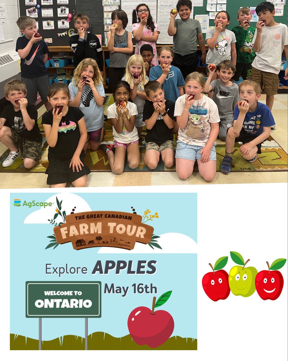 Apple Farm Tour 🍎🍏 <a href="/AITCCanada/">AITCCanada</a> @GCFT23CONTEST