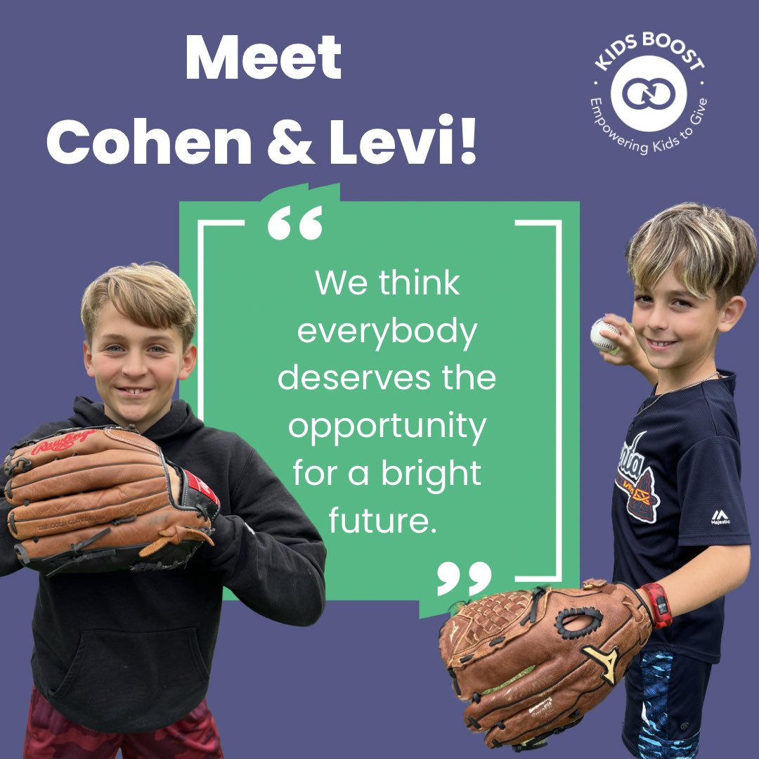 Kids_Boost's tweet photo. These brothers are using their love of sports to raise money for a local boy’s home, Bald Ridge Lodge.  Check it out here: https://t.co/LLds9qOWMk 

Yay Cohen and Levi!  🏀 🏈 ⚽️ https://t.co/zQ4d8lJ4cG