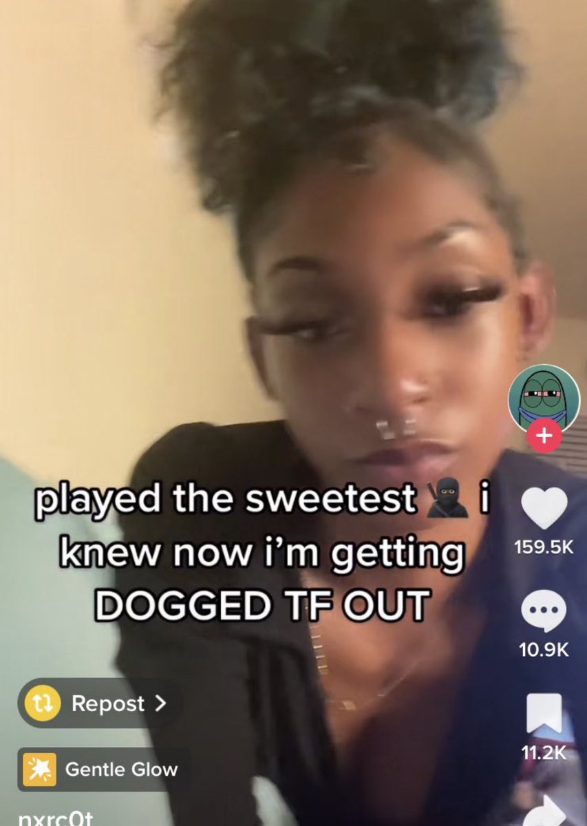 OvOBrezzzy's tweet photo. She thought we was gon feel bad for her😭😭 https://t.co/t02LweJXIS