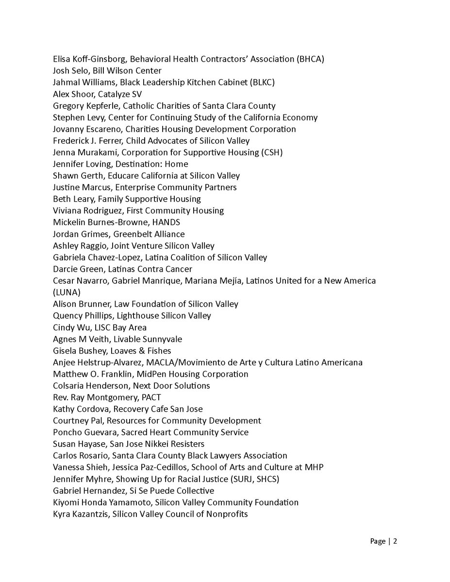 DSTNHome's tweet photo. @CityofSanJose Read the letter signed by 100+ non-profits and community leaders urging the City Council to reject the short-sighted and ill-advised proposal to disinvest in affordable housing https://t.co/aoNMS4rZdn