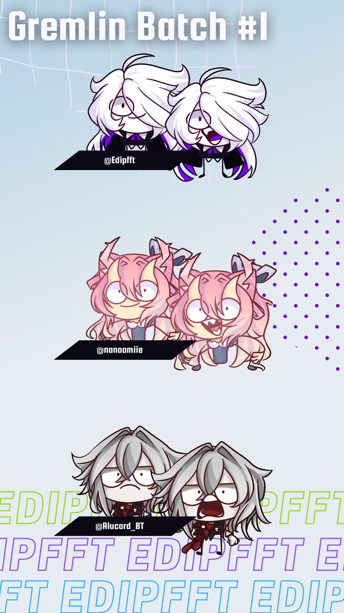 Huh_Noise's tweet image. ✨ Commissions open! ✨
Opening up commissions so I can start saving up for college and (hopefully) better streaming gear!!

Live2D Rigging
VTuber Models
VTuber Designs
Reactive Images

Commission me here on VGen
vgen.co/Edipfft
#VGen #commissionsopen #VTuberAssets