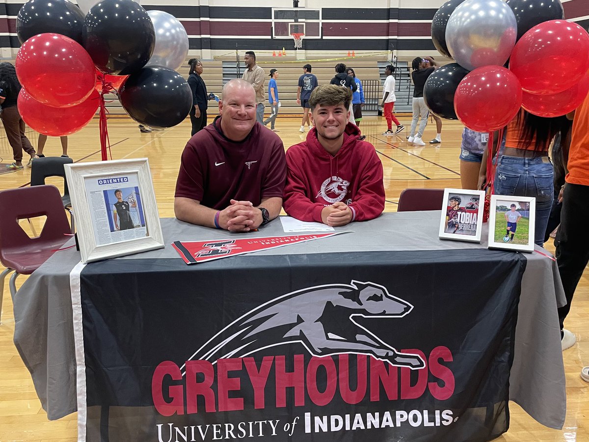 Greg Jones (@wgjones85) on Twitter photo Congrats <a href="/TobiasHerreraV/">Tobias Herrera V</a> Thanks for letting me be apart of your signing day!
<a href="/uindy/">University of Indianapolis</a> is getting a great one! Congrats <a href="/TobiasHerreraV/">Tobias Herrera V</a> Thanks for letting me be apart of your signing day!
<a href="/uindy/">University of Indianapolis</a> is getting a great one!