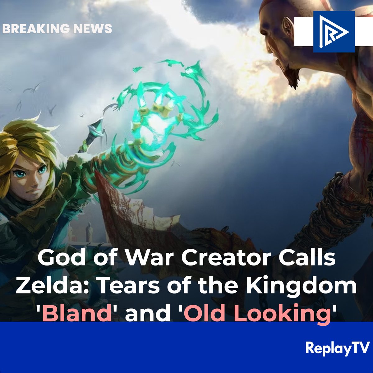 🎮 Game creator David Jaffe slams The Legend of Zelda: Tears of the Kingdom as 'bland' and 'old looking.' Is it really? 😯 #GamingCritique #ControversialOpinions #LegendofZelda