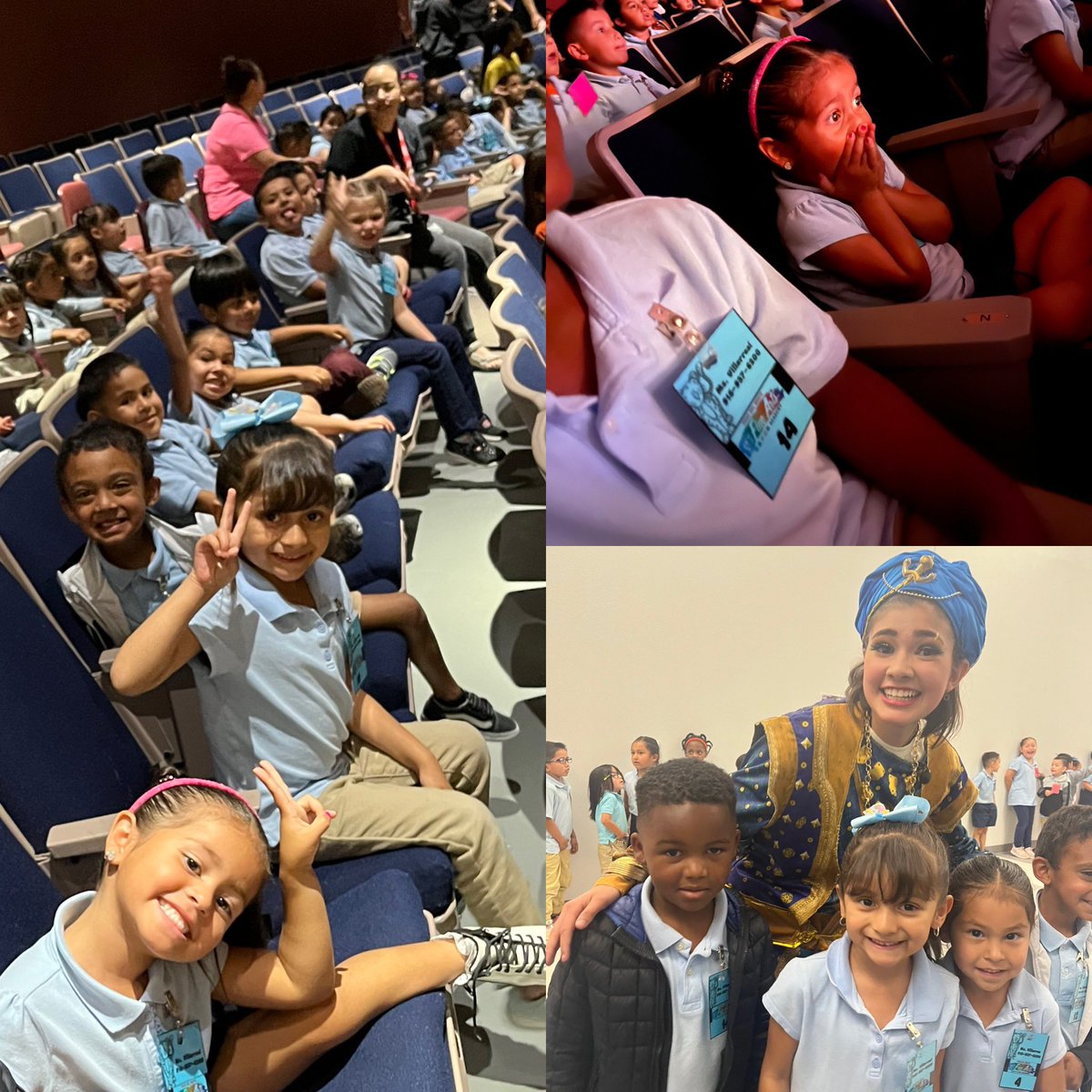 My Pre K Jaguars do find the art in their hearts. Took a field trip to watch Aladdin Jr. You can see the joy in their faces! #findtheartinyourheart #prekrocks #wonderfulexperience @PDN_Academy @MSmith_PDNFAA @lwaters_PDN