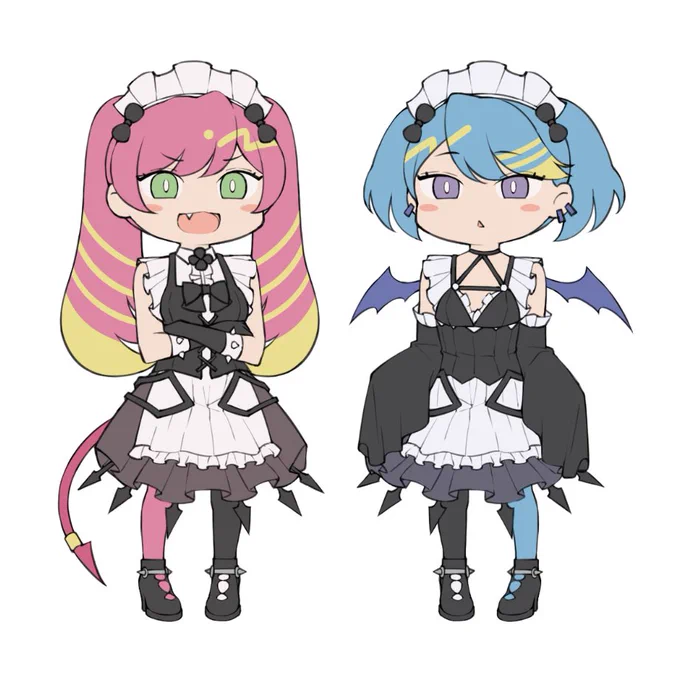デフォと等身を比較するやつその2 
