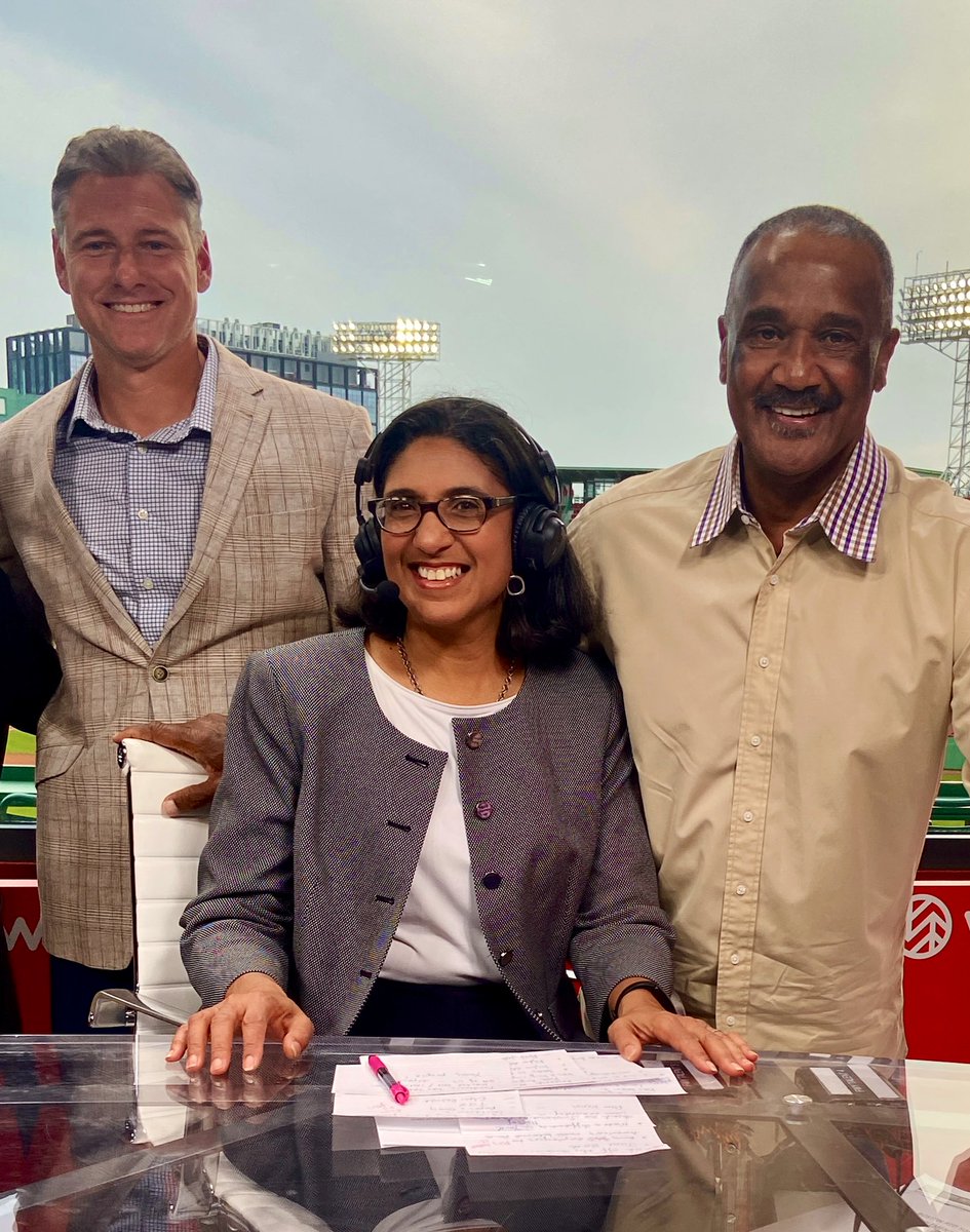 BostonABCD's tweet photo. Big thx @TomCaron &amp; @NESN team for inviting our Sharon Scott-Chandler on to talk #abcdfieldofdreams. Still a few slots left! Sign up &amp; play ball at #FenwayPark — chance-of-a-lifetime #teambuilding while providing opportunity to #Boston #youth. TY @RedSox https://t.co/OprkMI8sGY https://t.co/spu3QmtSvW