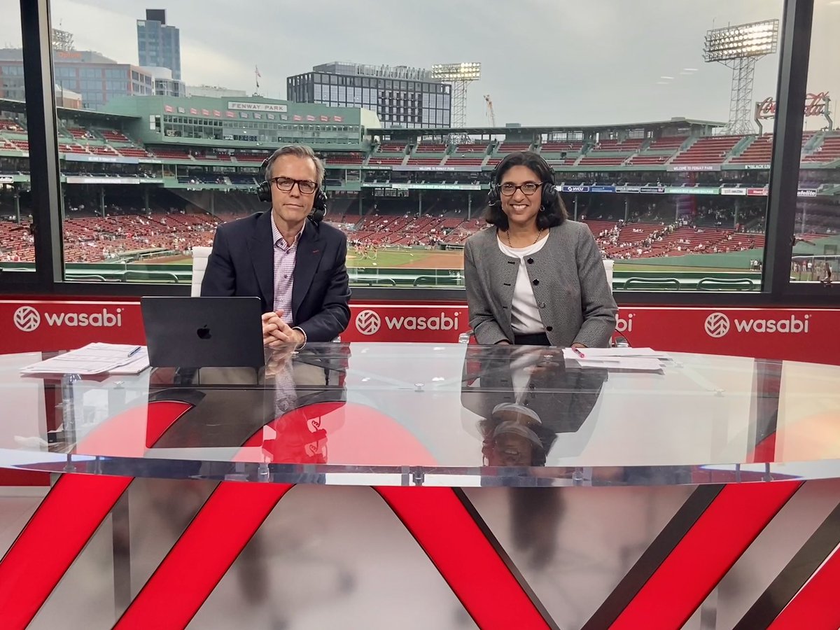 BostonABCD's tweet photo. Big thx @TomCaron &amp; @NESN team for inviting our Sharon Scott-Chandler on to talk #abcdfieldofdreams. Still a few slots left! Sign up &amp; play ball at #FenwayPark — chance-of-a-lifetime #teambuilding while providing opportunity to #Boston #youth. TY @RedSox https://t.co/OprkMI8sGY https://t.co/spu3QmtSvW