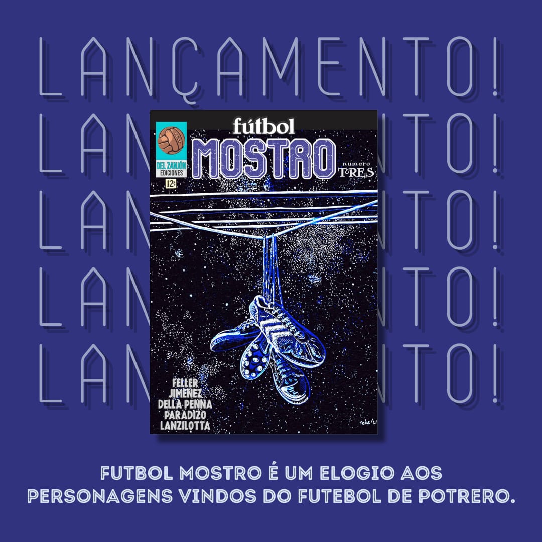 DosDeriva's tweet photo. Chegaram hoje a primeira tiragem da fanzine Futbol Mostro 3! Belo trabalho da gráfica Letras e Versos. O lançamento da fanzine está marcado para o dia 27 de maio durante o evento Collab FC na cervejaria Zuraffa no bairro de Pinheiros/SP. Mega expectativa. https://t.co/luH8WMq1Zd