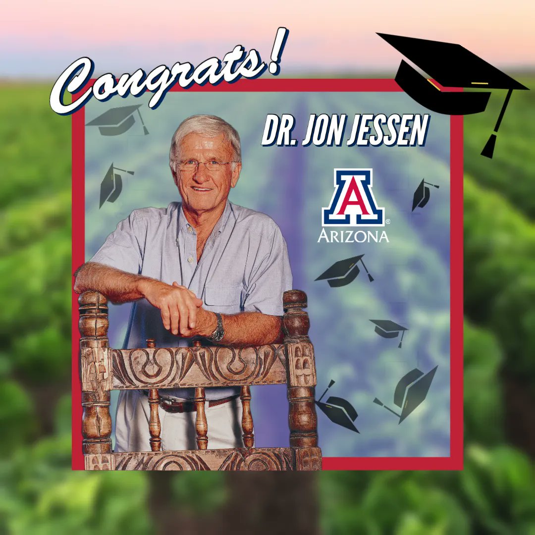 YCEDA_DesertAg's tweet photo. Congratulations to our #AgPartner, Jon Jessen, who received an honorary doctorate in environmental science from CALS. Well deserved! 🎓👏🏽 https://t.co/spx8acd6Qv https://t.co/L5CH0ripu2