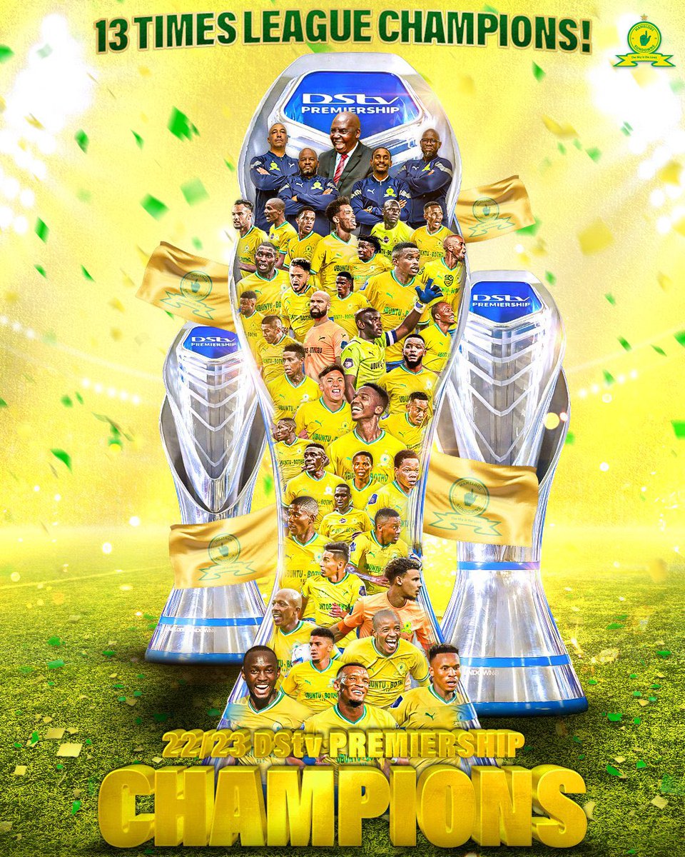 Velile_Mnyandu's tweet photo. Left home at 07:30 & returning at 00:35 the following day. A @Masandawana filled day as we laid to rest the clubโs legend #RIPGoldfinger & lifted the record extending 13th league title in the PSL era. Onto the next oneโฆ. #TotalEnergiesCAFCL ๐๐๐
@SABC_Sport | #DStvPrem https://t.co/4mDehnWwun