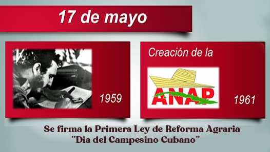 AlbertoLopezcu's tweet photo. “(…) tenemos una gran confianza en nuestros campesinos y sabemos que con ellos podremos llegar hasta donde sea, hasta el fin del mundo, a cualquier objetivo, a cualquier meta”. (17.5.1981)
#FidelPorSiempre
#DíaDelCampesino https://t.co/v1ECH7hZ1W