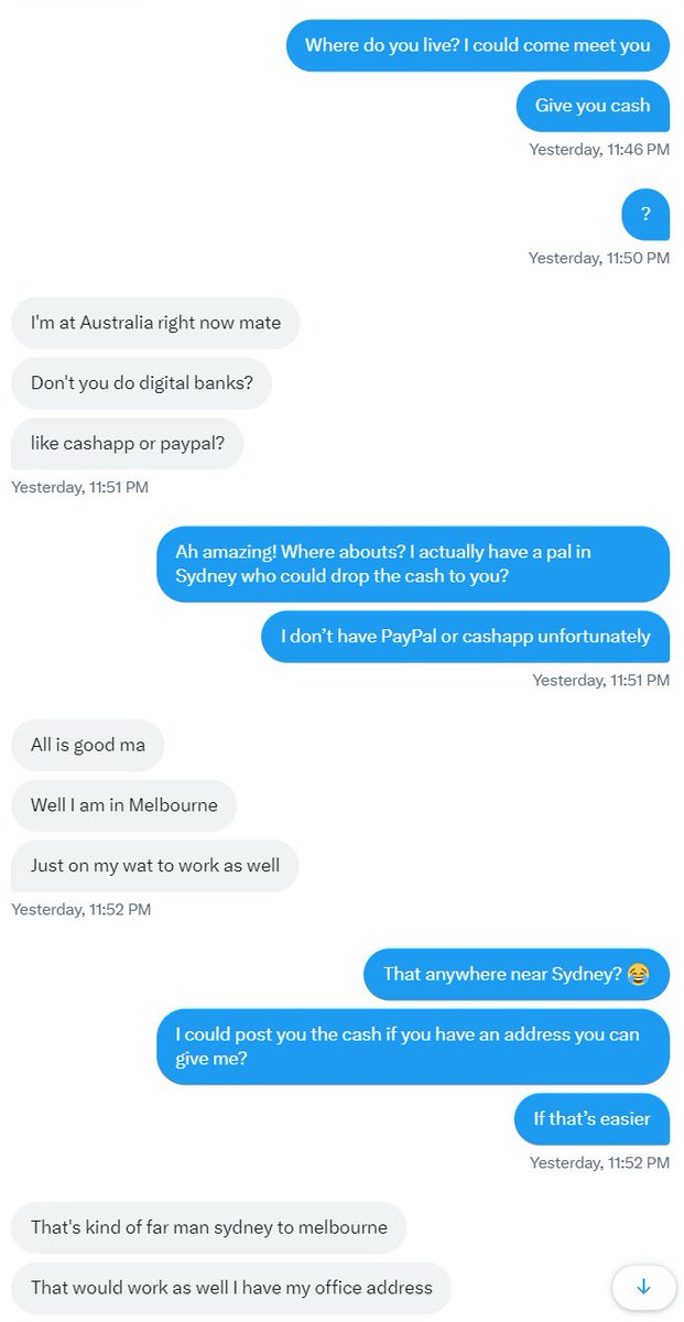 TheValueManVIP's tweet photo. 📚 A short story.. the end!
#Giveaway #Scammer #TuesdayNightFun #Blocked https://t.co/i86zhHGK2l