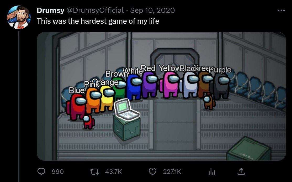 Drumsy on Twitter "I owe everything to a very suspicious picture"