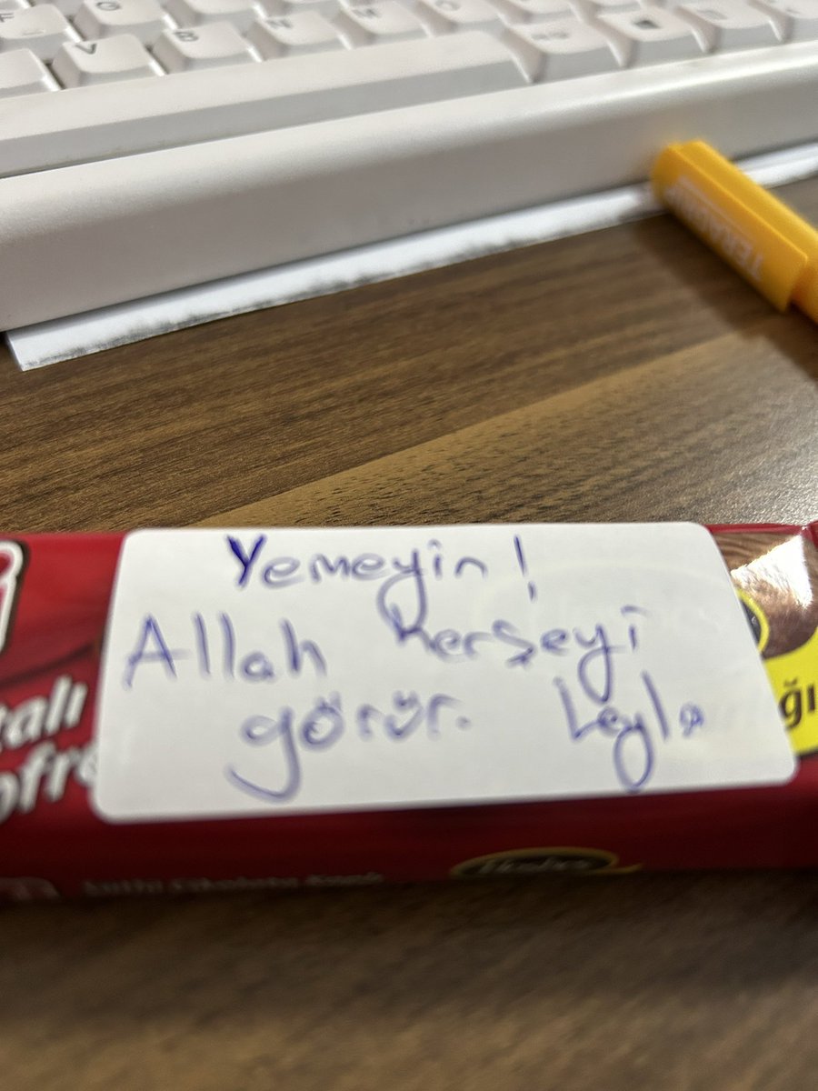 Hastanedekilere güvenim 😁