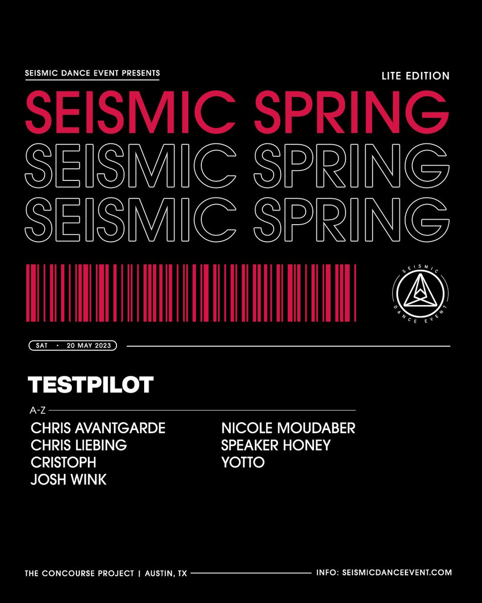 SeismicTX tweet picture