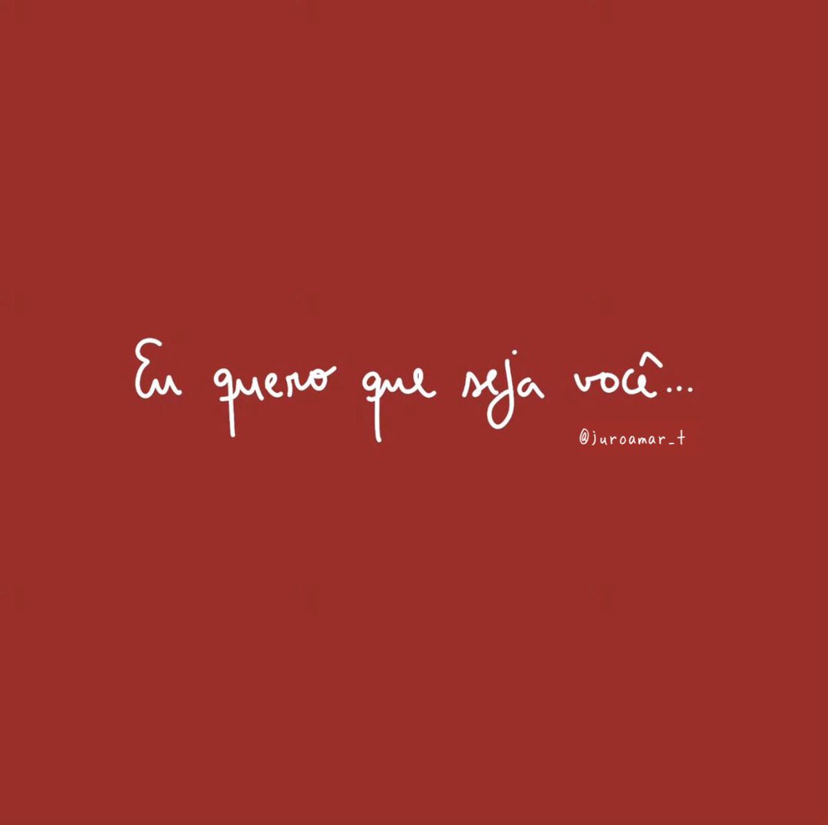 juroamar_t's tweet photo. Que seja o teu beijo a encaixar na minha boca, a tua mão nos meus dedos, o teu abraço nos meus braços. que seja o teu sorriso ao encontrar o meu riso.
que seja você. mil vezes você. 
que seja o teu amor a ter o meu amor. 
e o meu amor a ter você.
eu quero que seja você! 🖤@ https://t.co/3a1dloDRPd